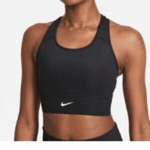Nike Swoosh Longline Sports Bra, size Medium